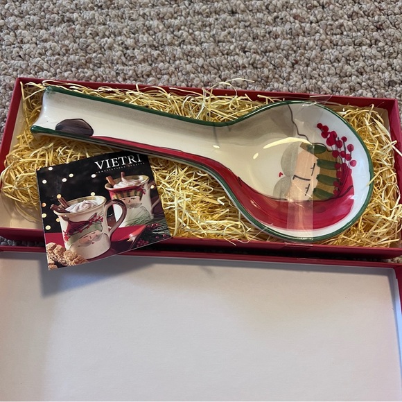Vietri Holiday Vietri Holiday Spoon Rest Poshmark